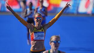 Erneut deutsche Marathon-Meisterin: Domenika Mayer aus Regensburg. (Archivbild) Erneut deutsche Marathon-Meisterin: Domenika Mayer aus Regensburg. (Archivbild)