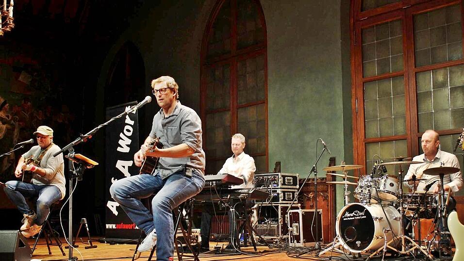 Am Samstagabend spielten 'Auf A Wort' feinsten Austropop in Landshut.&nbsp;