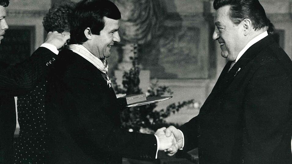 &bdquo;Tapferkeit vor dem Freund&ldquo;: Josef Deimer mit Franz Josef Strau&szlig;