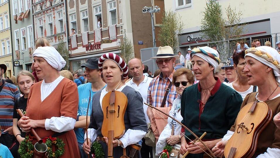 Beim Altstatdtreiben am letzten Wochenende war für die Zuschauer nochmal viel geboten.