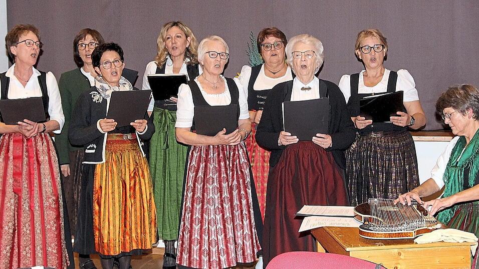 Die Wartenberger Sängerinnen. Die Wartenberger Sängerinnen.