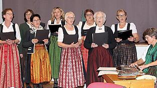 Die Wartenberger Sängerinnen. Die Wartenberger Sängerinnen.