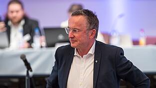 Landesbischof Kopp war auch bei der Landessynode in Bayreuth dabei.