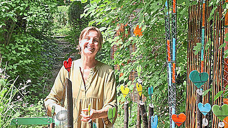 Schönes für den Garten gabs zuhauf.
