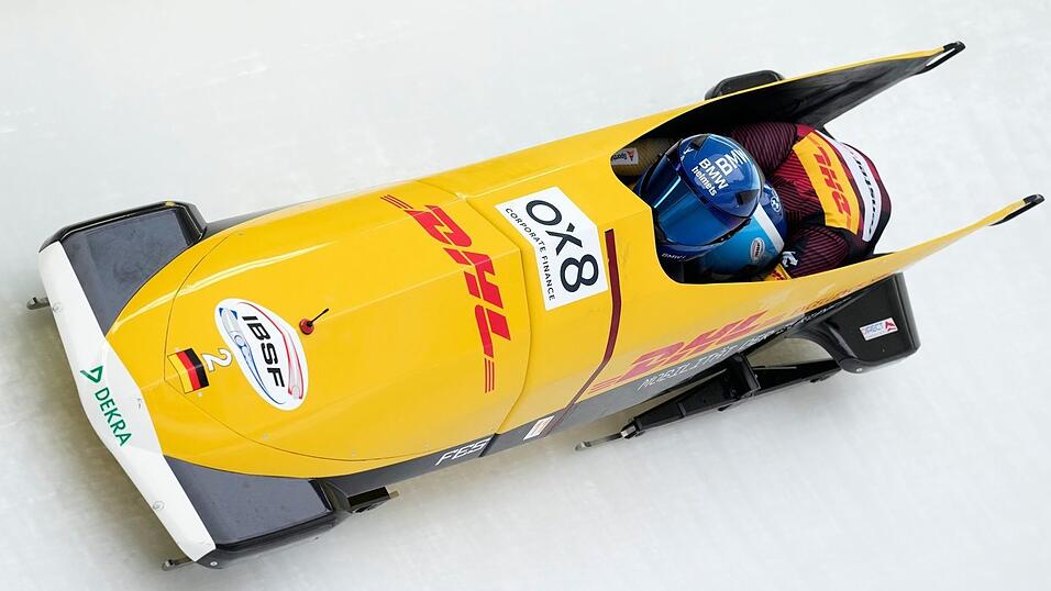 Kim Kalicki und Leonie Fiebig fahren beim Zweierbob-Weltcup in Innsbruck/Igls aufs Podium.
