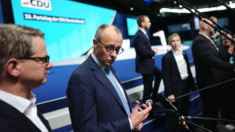 Kanzler und CDU-Chef Friedrich Merz will die Delegierten beim Parteitag in Stuttgart von seinem Reformkurs überzeugen. Kanzler und CDU-Chef Friedrich Merz will die Delegierten beim Parteitag in Stuttgart von seinem Reformkurs überzeugen.