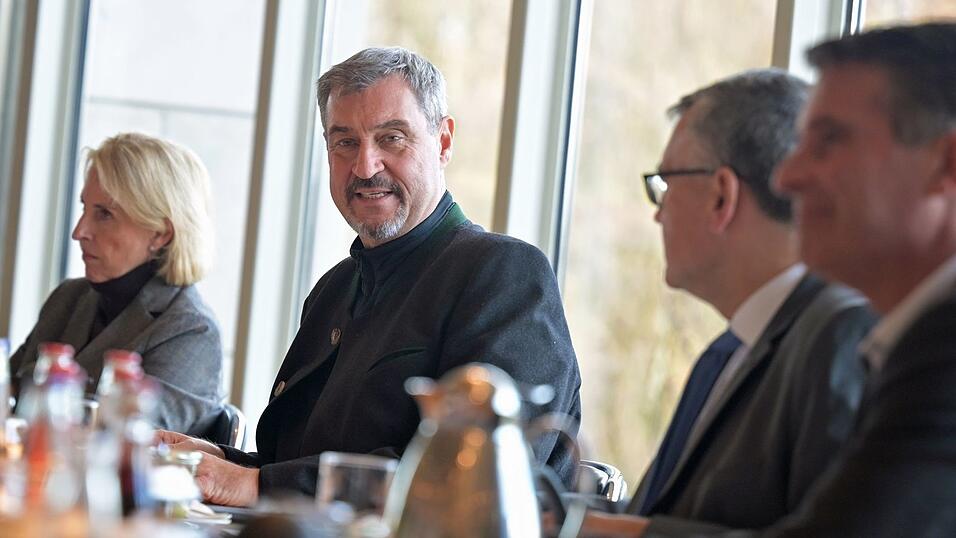 Ministerpräsident Makus Söder (CSU) will trotz schlechter Wirtschaftslage die Investitionen für Technologie und Forschung hoch halten.