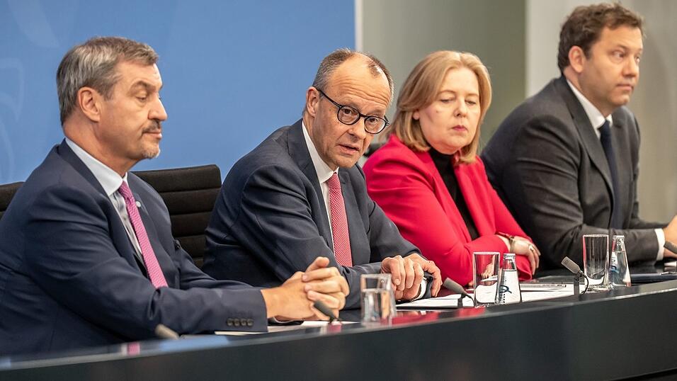 Kanzler Merz d&auml;mpfte Erwartungen an langfristig wirkende Entlastungen bei den Spritpreisen.