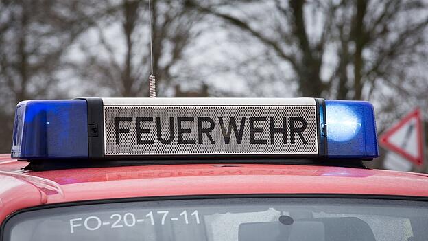 Die Feuerwehr l&ouml;schte den Brand schnell.