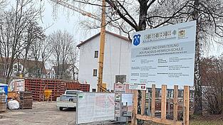 Die Ma&szlig;nahmen f&uuml;r den Umbau und die Erweiterung der Placidus-Heinrich-Schule liegen im vorgegebenen Zeitrahmen.