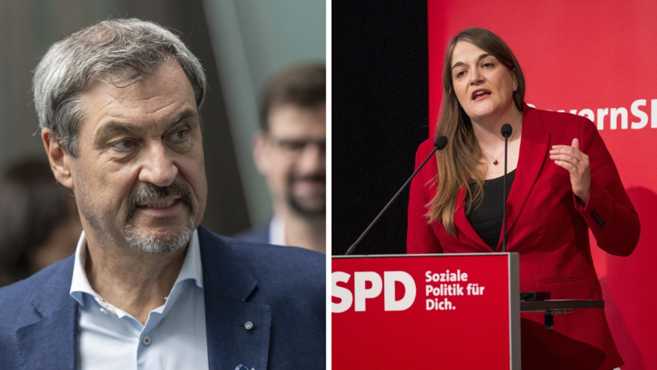 Markus S&ouml;der hat dem Portal &bdquo;Nius&ldquo; ein Interview gegeben. Von SPD-Landeschefin Ronja Endres hagelt es daf&uuml;r massive Kritik. Sie findet es &bdquo;v&ouml;llig verantwortungslos&ldquo; eine solche Plattform zu legitimieren.