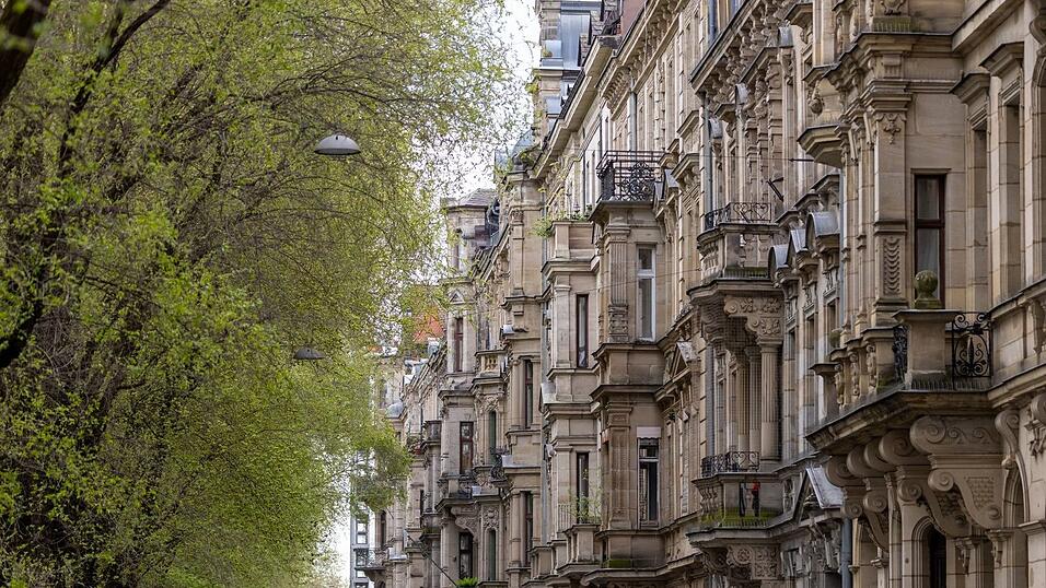 Die Hornschuchpromenade in F&uuml;rth - der laut IVD S&uuml;d f&uuml;r Wohnungsinteressenten g&uuml;nstigsten gro&szlig;en Stadt in Bayern. (Archiv)