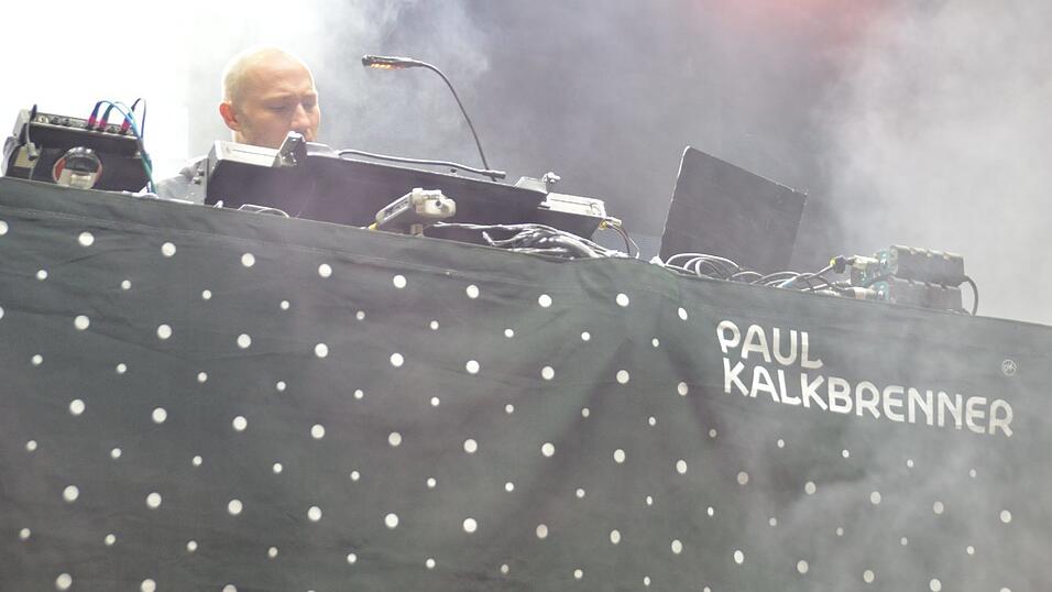 DJ Paul Kalkbrenner war der gefeierte Star am Samstag beim Utopia Island.