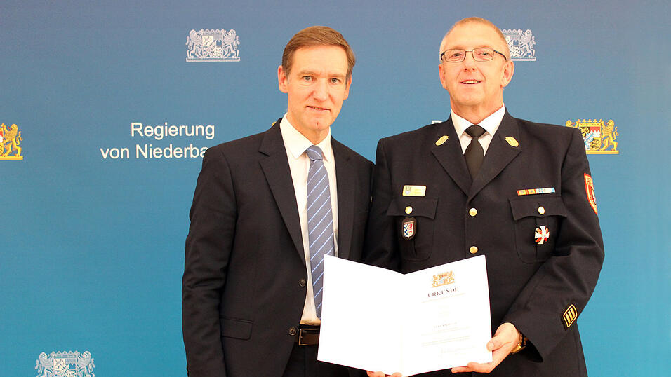 Markus Weber, Kreisbrandinspektor Landkreis Straubing-Bogen