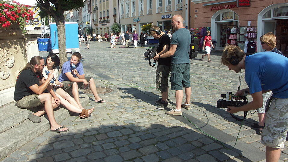 Blick hinter die Kulissen bei on3-südwild. (Foto: Meike Weinzierl) Blick hinter die Kulissen bei on3-südwild. (Foto: Meike Weinzierl)