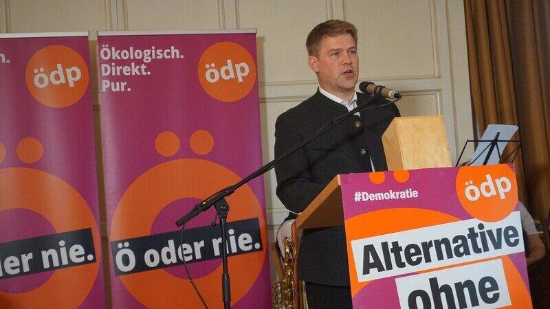 'In Berlin funktioniert momentan wenig', findet der bayerische ÖDP-Chef Tobias Ruff.