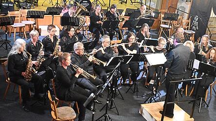 Das „Gebläse“ ist das Geisenhausener Bläserensemble, entstanden aus der früheren Bläserklasse für Erwachsene.