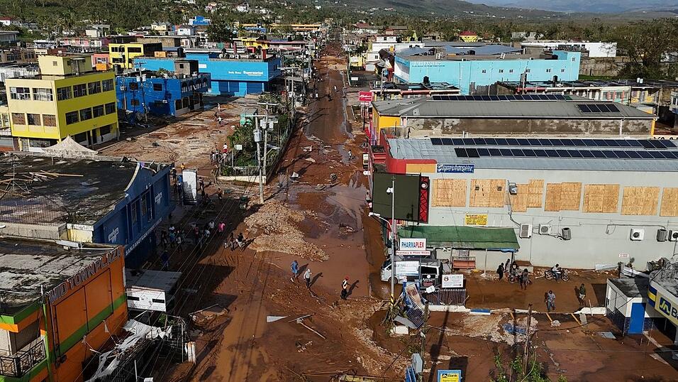 «Melissa» hat in der Karibik eine Spur der Verwüstung hinterlassen. «Melissa» hat in der Karibik eine Spur der Verwüstung hinterlassen.
