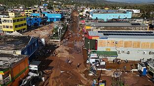 «Melissa» hat in der Karibik eine Spur der Verwüstung hinterlassen. «Melissa» hat in der Karibik eine Spur der Verwüstung hinterlassen.