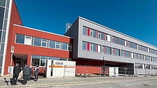 Der Erweiterungsbau des Neutraublinger Gymnasiums.