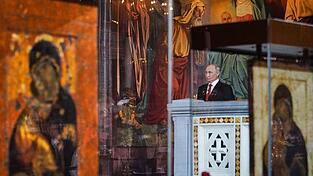 Kremlchef Wladimir Putin hat zum orthodoxen Osterfest eine Waffenruhe in seinem Angriffskrieg gegen die Ukraine angeordnet.