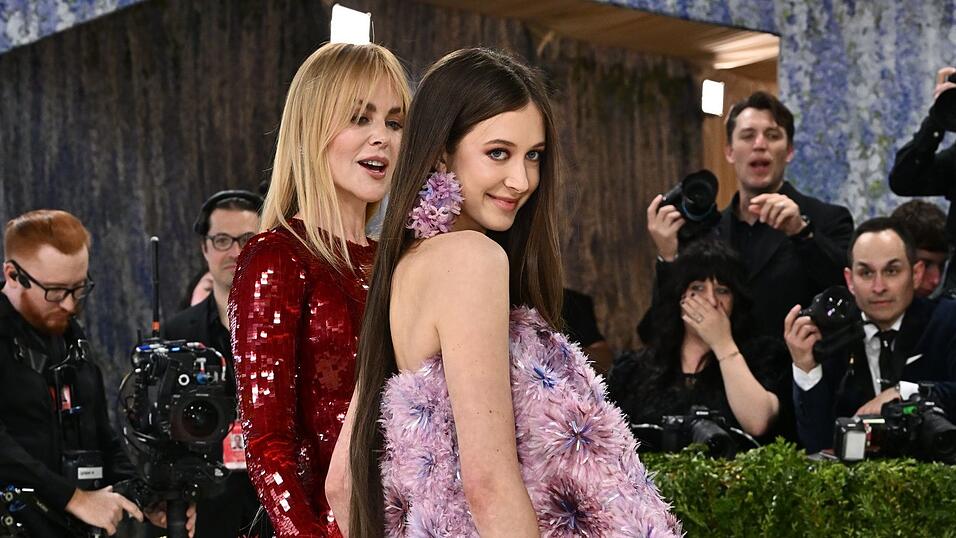 Auch Schauspielerin Kidman brachte ihre Tochter mit zur Met Gala.