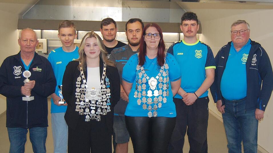 Alle Sieger der Vereinsmeisterschaft und des K&ouml;nigsschie&szlig;ens