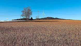 Der Blick von V&ouml;lling aus zeigt die Dimension der Anlage.