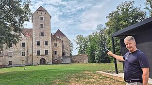Die Hauptburg ist das Sorgenkind des Schlossbesitzers. Fotos: Christine Hochreiter Die Hauptburg ist das Sorgenkind des Schlossbesitzers. Fotos: Christine Hochreiter