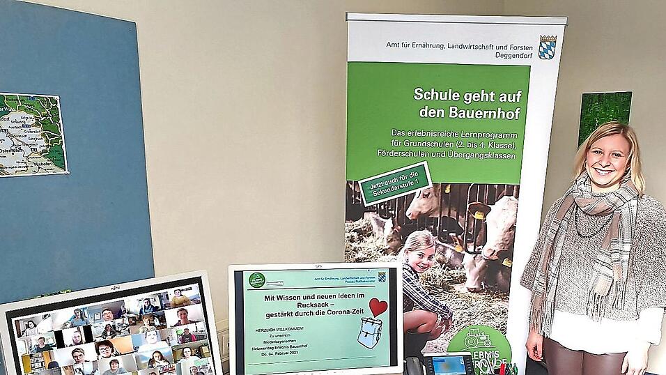 Beim diesj&auml;hrigen Netzwerktag 'erlebnisorientierte Angebote' im Onlineformat konnten 70 Teilnehmer aus ganz Bayern Wissen und Ideen in ihren Rucksack packen.