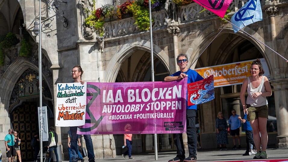 Die IAA hat noch gar nicht begonnen - die Proteste dagegen aber schon.