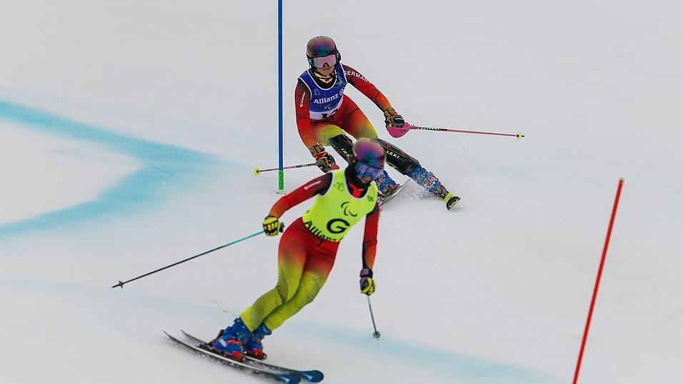 Erfolg als Duo: Maya F&uuml;genschuh (hinten) und Johanna Holzmann.