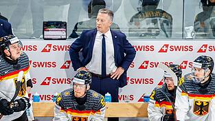 Zuletzt immer &ouml;fter ratlos an der Bande: Eishockey-Bundestrainer Harold Kreis (Archivbild)