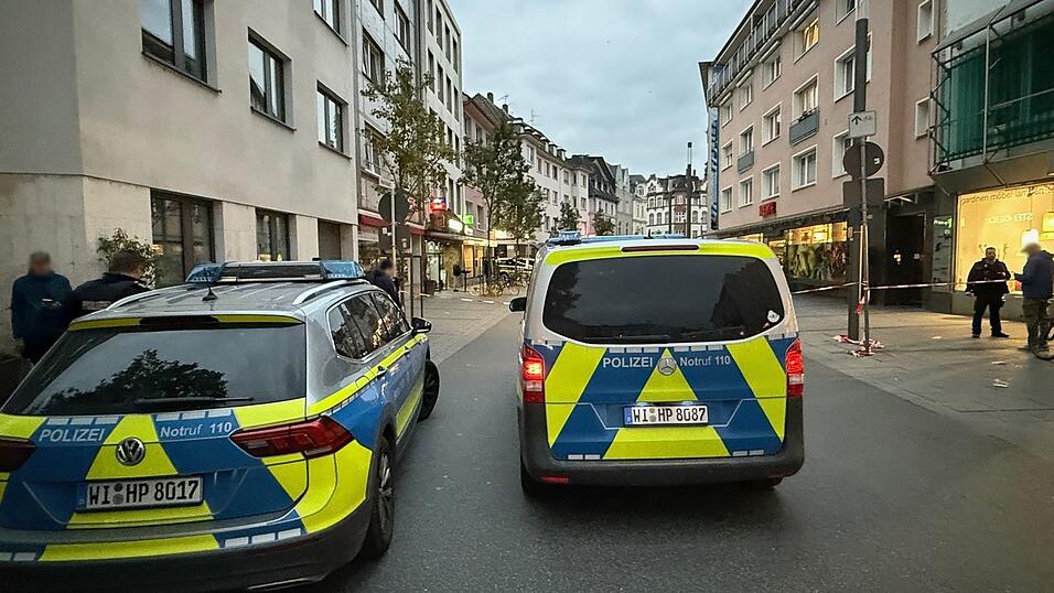 Die Polizei war mit einem Großaufgebot vor Ort.