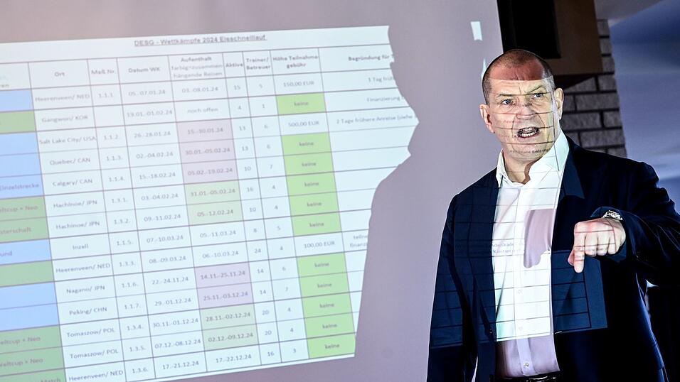 Die DESG hatte eine Pr&auml;sentation vorbereitet, um die ihrer Meinung nach falschen Vorw&uuml;rfe zu entkr&auml;ften.