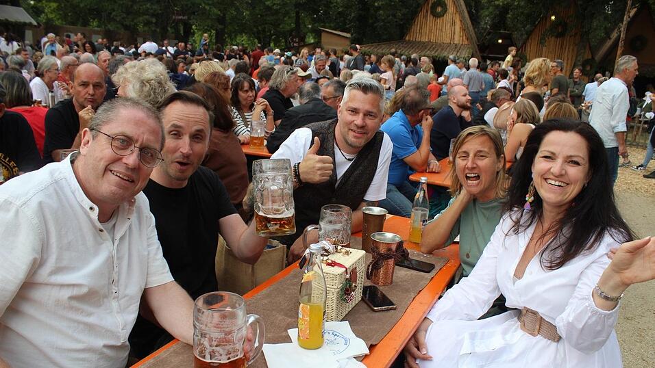 Der Zehrplatz war am Freitag, 21. Juli, gut besucht.