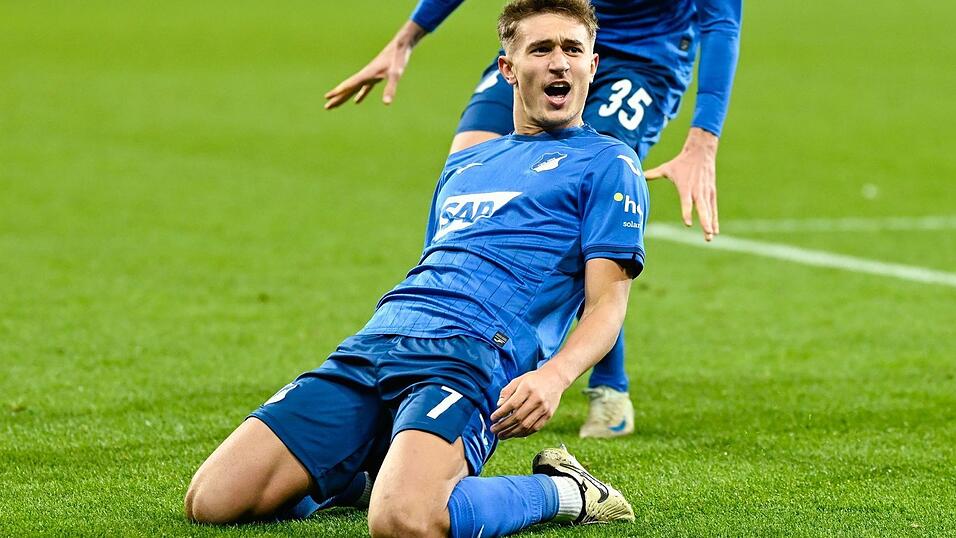 Ein junger «Leader»: Tom Bischof, hier beim Torjubel für Hoffenheim. Ein junger «Leader»: Tom Bischof, hier beim Torjubel für Hoffenheim.