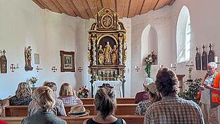 In der Engelsdorfer Kirche. In der Engelsdorfer Kirche.