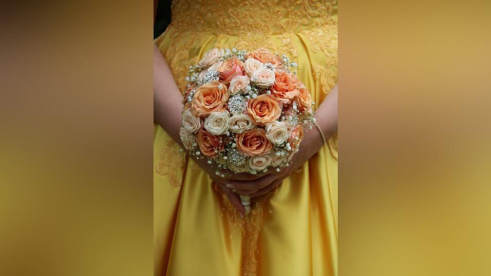 Polyantha-Rosen in Lachsfarben