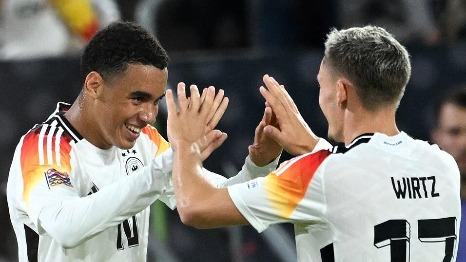 Verstehen sich in der Nationalelf: Bayerns Jamal Musiala und Leverkusens Florian Wirtz verkörpern beide Weltklasse. Verstehen sich in der Nationalelf: Bayerns Jamal Musiala und Leverkusens Florian Wirtz verkörpern beide Weltklasse.