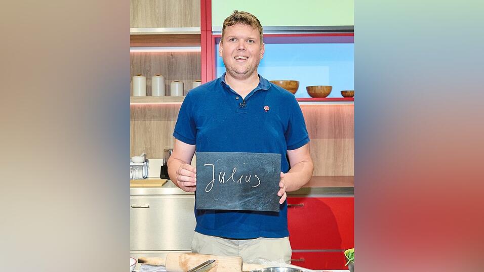 Julius Kuschel bei der „Küchenschlacht“. Julius Kuschel bei der „Küchenschlacht“.