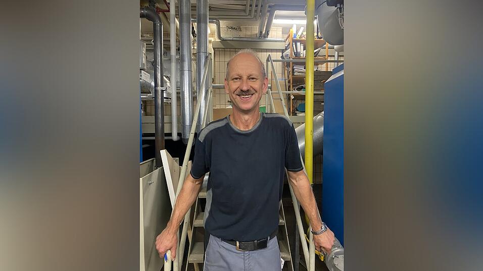 Christian Diewald arbeitet seit 21 Jahren in der Haustechnik der Klinik.