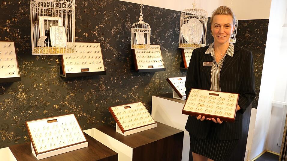 Die Trauringe werden weiterhin viel Platz einnehmen in Malgorzata Kaufmanns Berufsalltag.