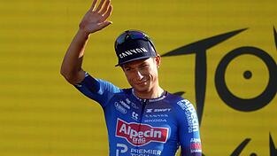 Der belgische Sprinter Jasper Philipsen belegte Platz drei auf der elften Tour-Etappe. (Archivbild) Der belgische Sprinter Jasper Philipsen belegte Platz drei auf der elften Tour-Etappe. (Archivbild)