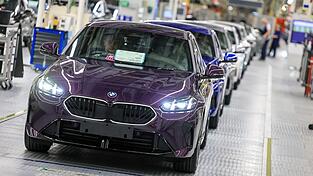 BMW hat in Deutschland mehr als eine Million Autos gebaut. (Archivbild)