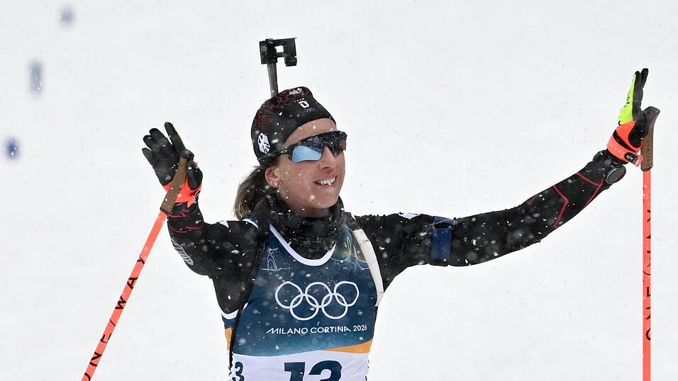 Franziska Preuß wechselt die Seiten und wird erstmals ein Rennen kommentieren. (Archivbild) Franziska Preuß wechselt die Seiten und wird erstmals ein Rennen kommentieren. (Archivbild)