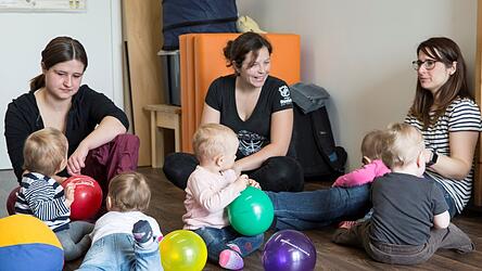 Der Austausch unter Mamis steht bei Menschenskinder auf dem Programm.