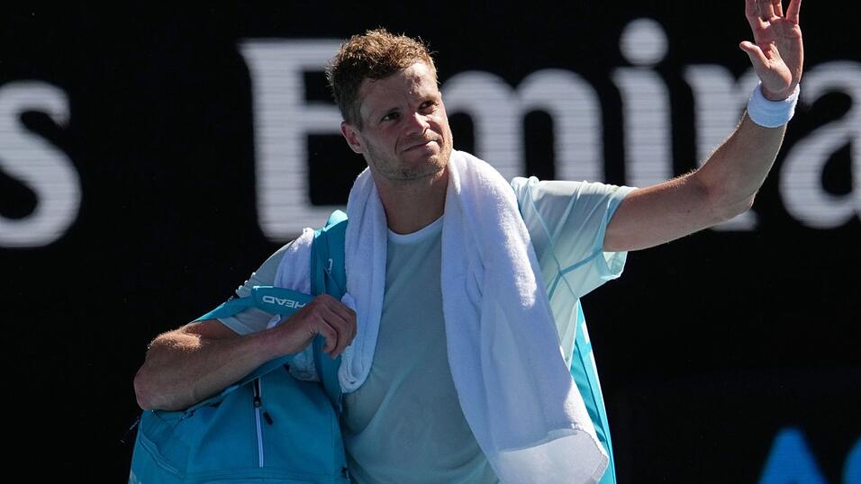 In Madrid muss sich Yannick Hanfmann fr&uuml;h aus dem Turnier verabschieden. (Archivbild)
