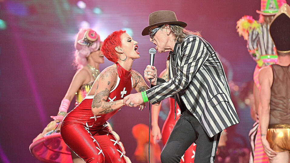 Udo Lindenberg und seine bunte Bande in der Olympiahalle