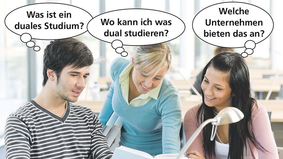 Vor einem dualen Studium stellen sich viele Fragen. Vor einem dualen Studium stellen sich viele Fragen.
